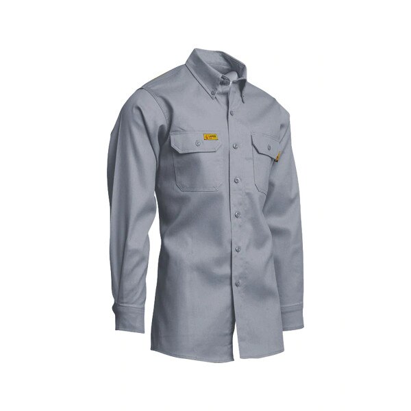 LAPCO 6oz Gold Label Uniform Shirt in Gray